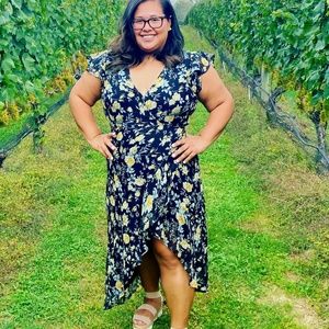 Chiffon Floral Dress